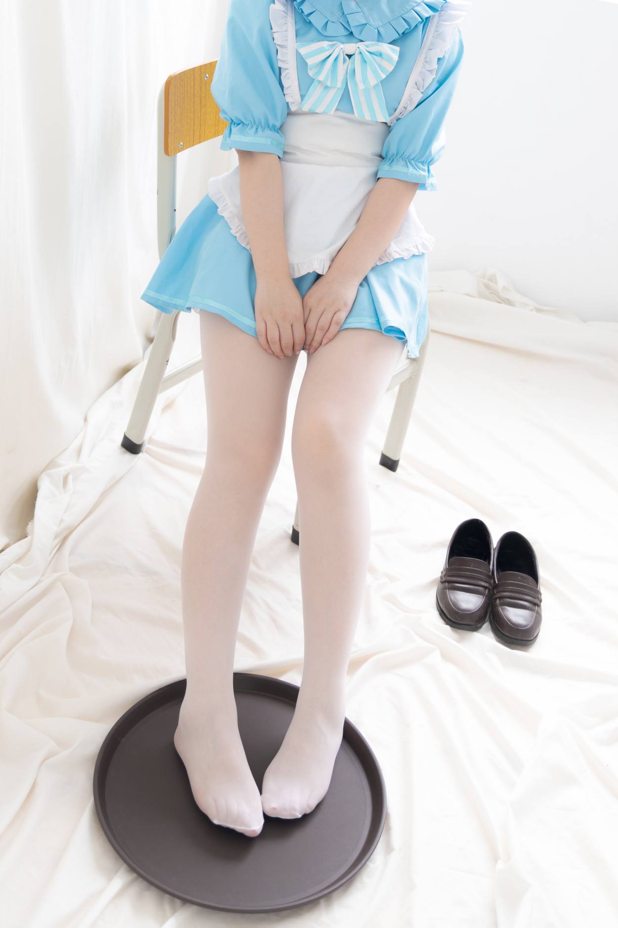 图片[4]-女仆装白丝女孩【43P】20014-街头图