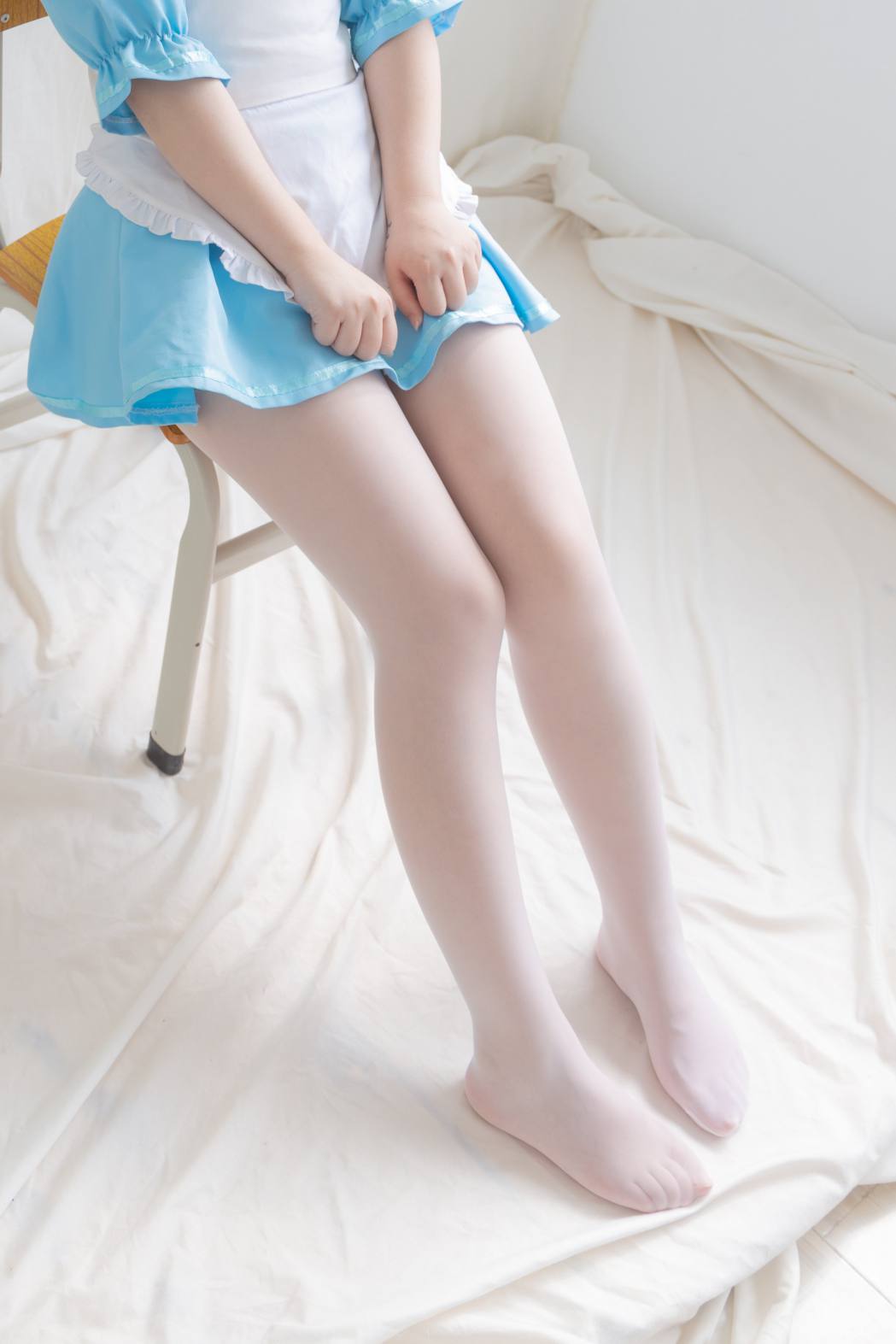 图片[5]-女仆装白丝女孩【43P】20014-街头图