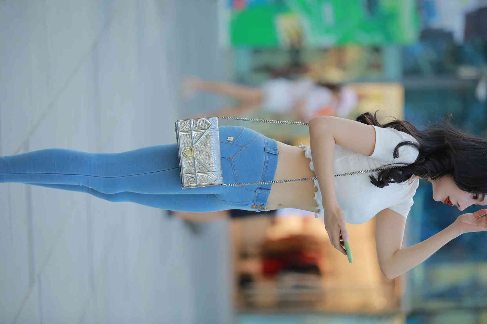 图片[3]-非常漂亮的紧身牛仔裤女孩【115P】04016-街头图