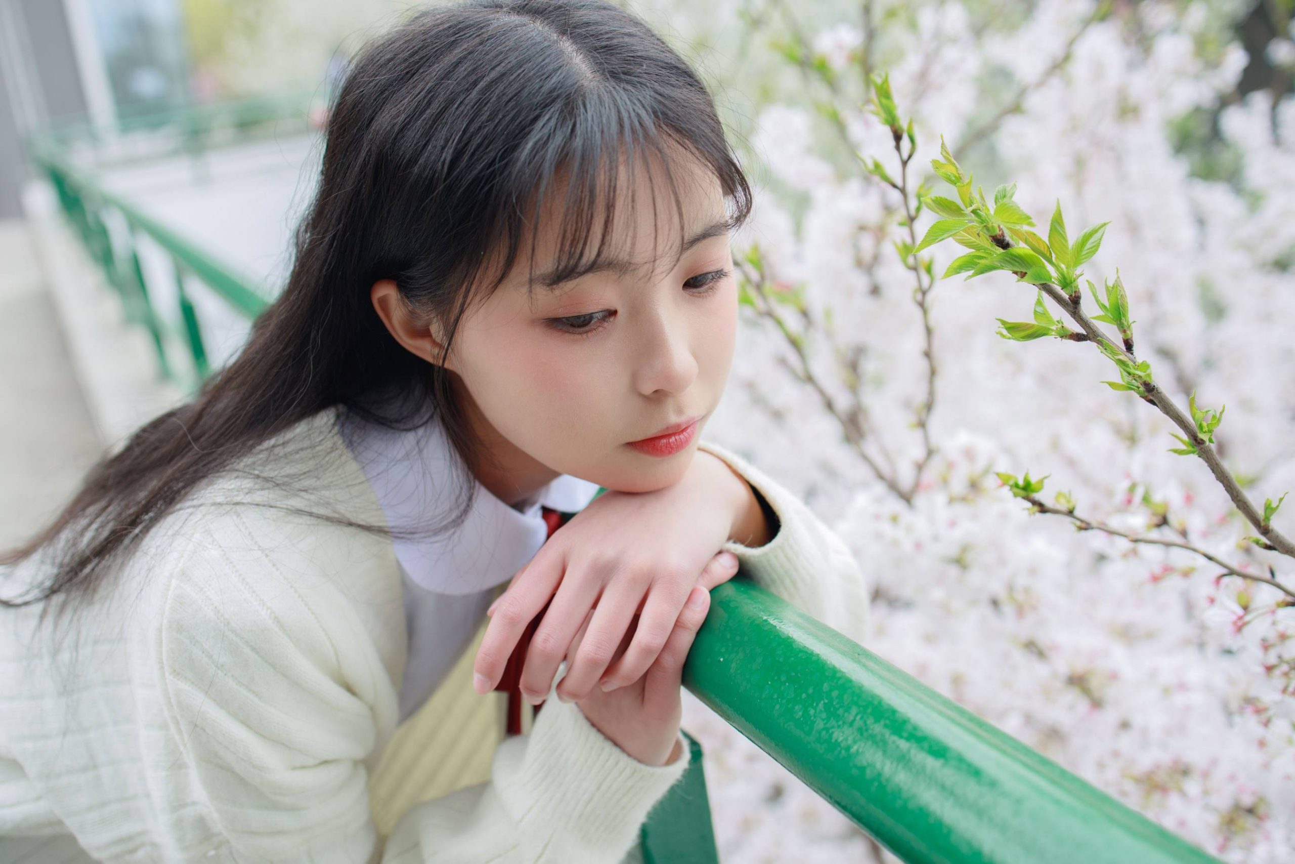 图片[6]-甜美可人的白丝姑娘【127P】20011-街头图