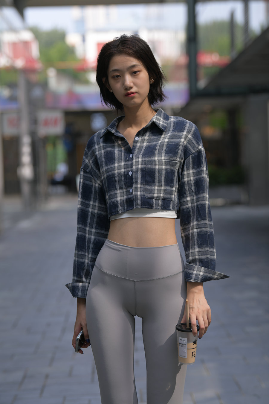 图片[1]-短发瑜伽裤女学生J2790 474P-9.47GB-街头图