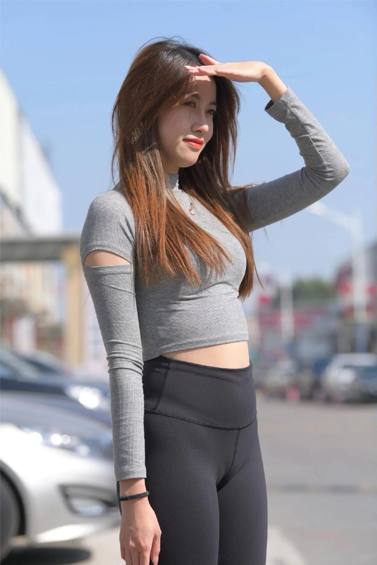 图片[2]-黑色瑜伽裤女孩 J1453 560P1V-20.7GB-街头图