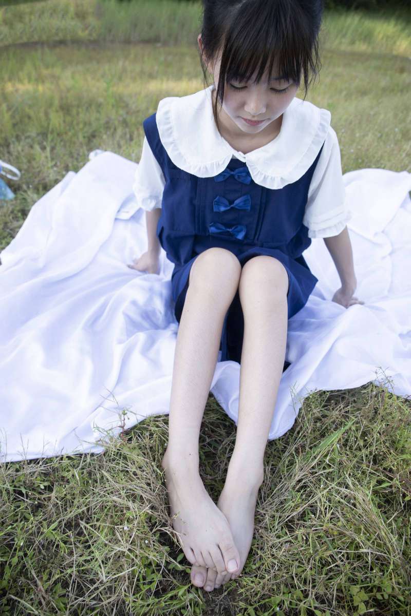 图片[3]-非常甜美的牛仔裙女孩【226P】20021-街头图