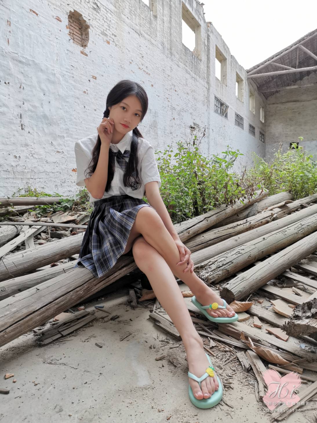 图片[1]-可爱的百褶裙双马尾女孩【167P】20029-街头图