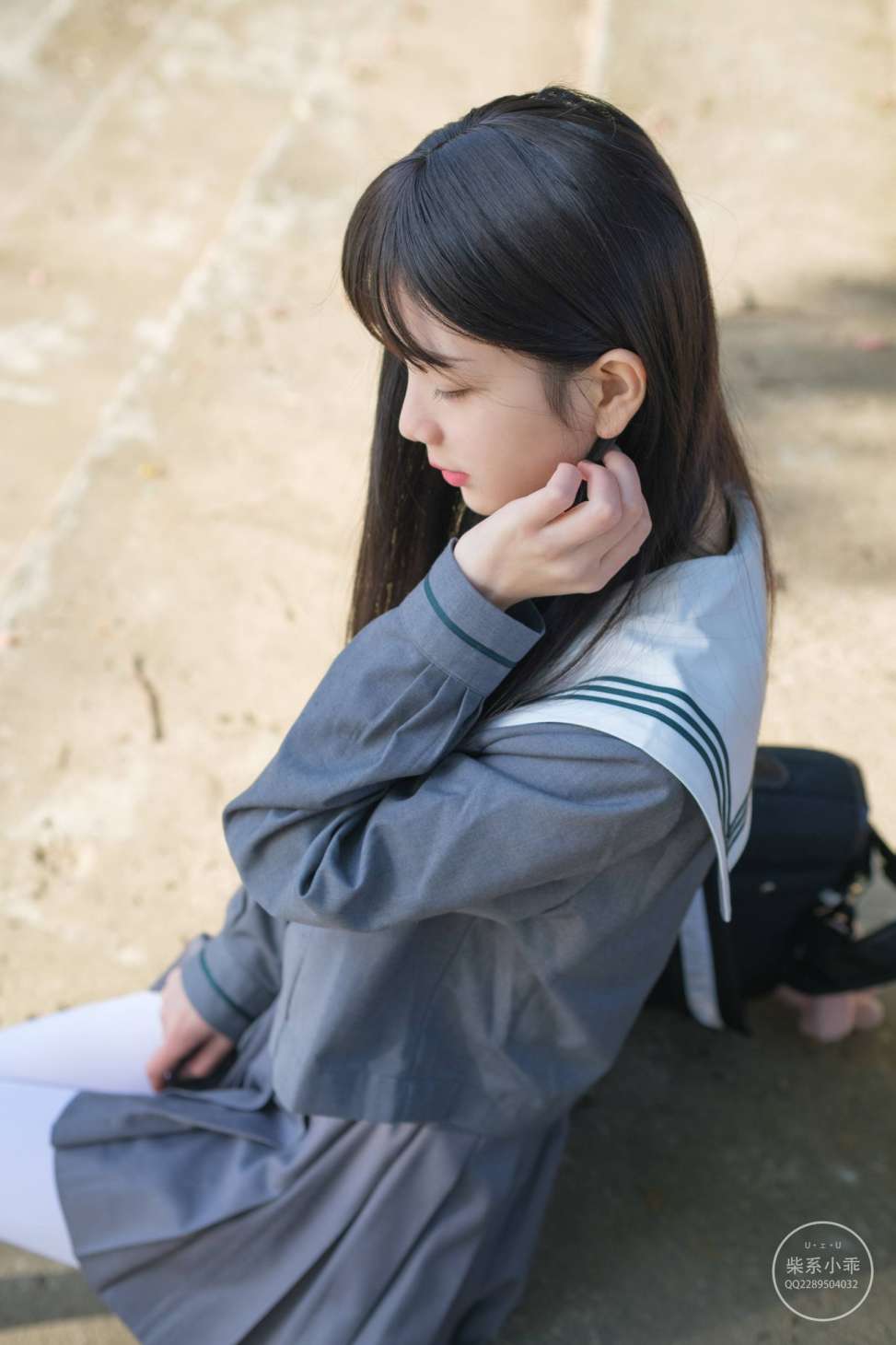 图片[3]-白丝清纯少女真的太可爱了【60P】20001-街头图