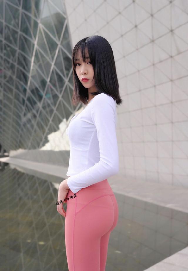 图片[4]-粉色瑜伽裤年轻女孩 J1311 417P17V-14.9GB-街头图
