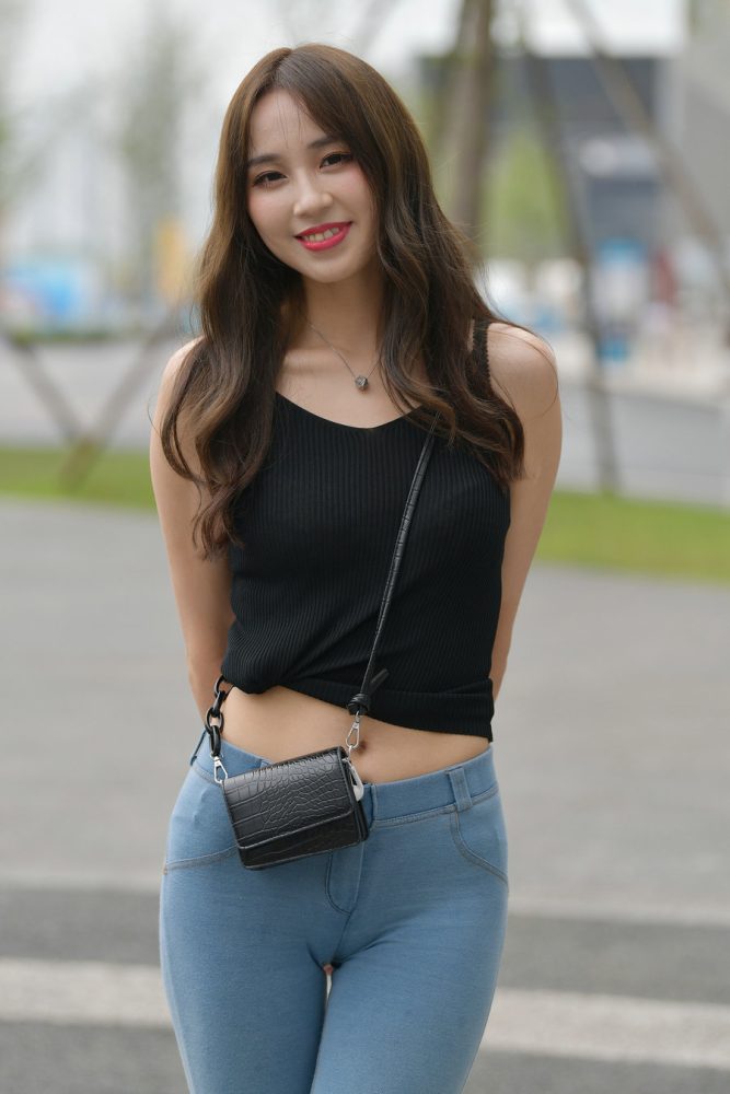 紧身牛仔裤女孩J3808 276P-3.31GB-街头图