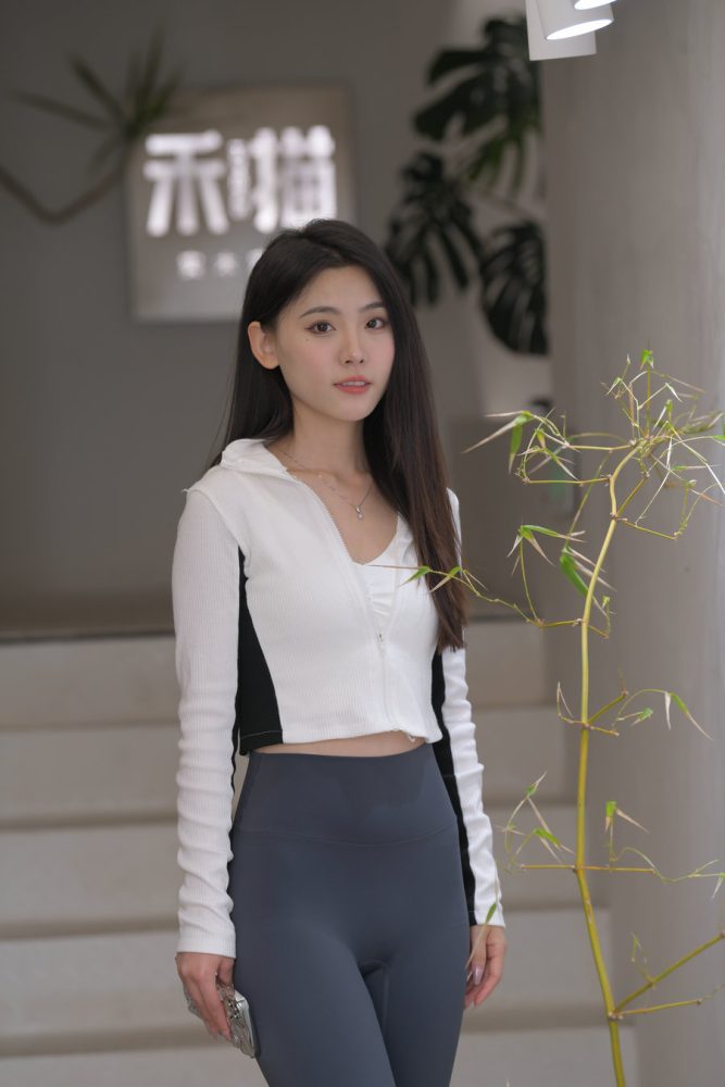 好漂亮的瑜伽裤女孩 J3431 621P-13.4GB-街头图