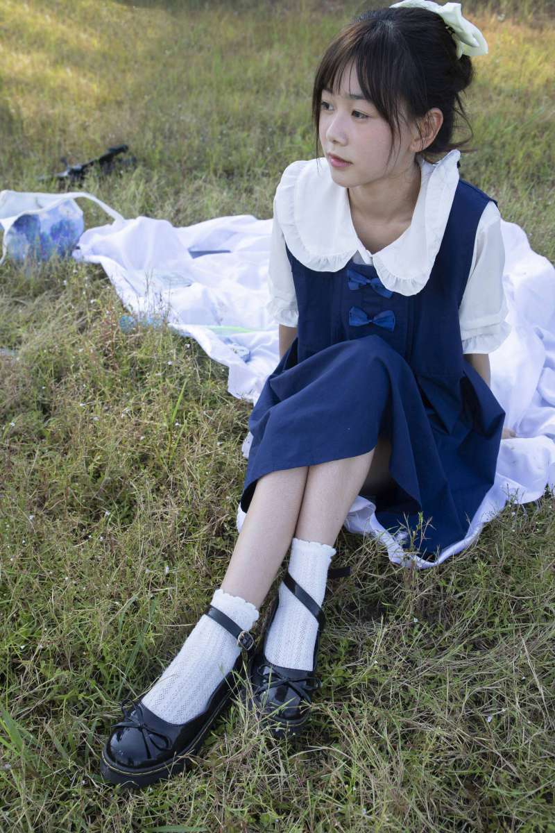 图片[6]-非常甜美的牛仔裙女孩【226P】20021-街头图