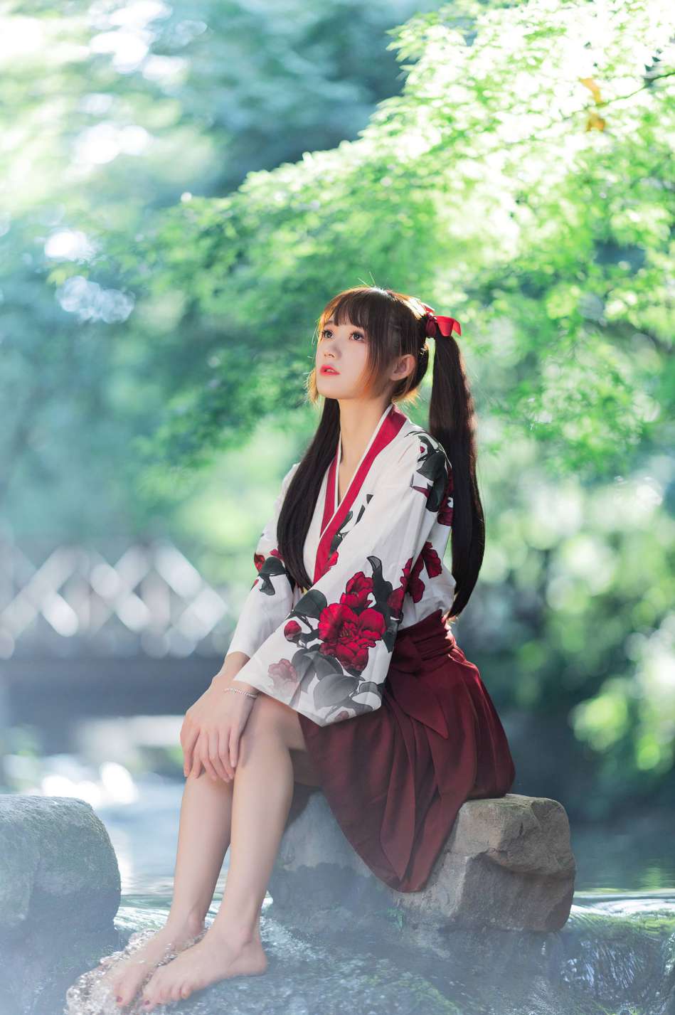 图片[1]-【免费】穿汉服的双马尾女孩【35P】20025-街头图