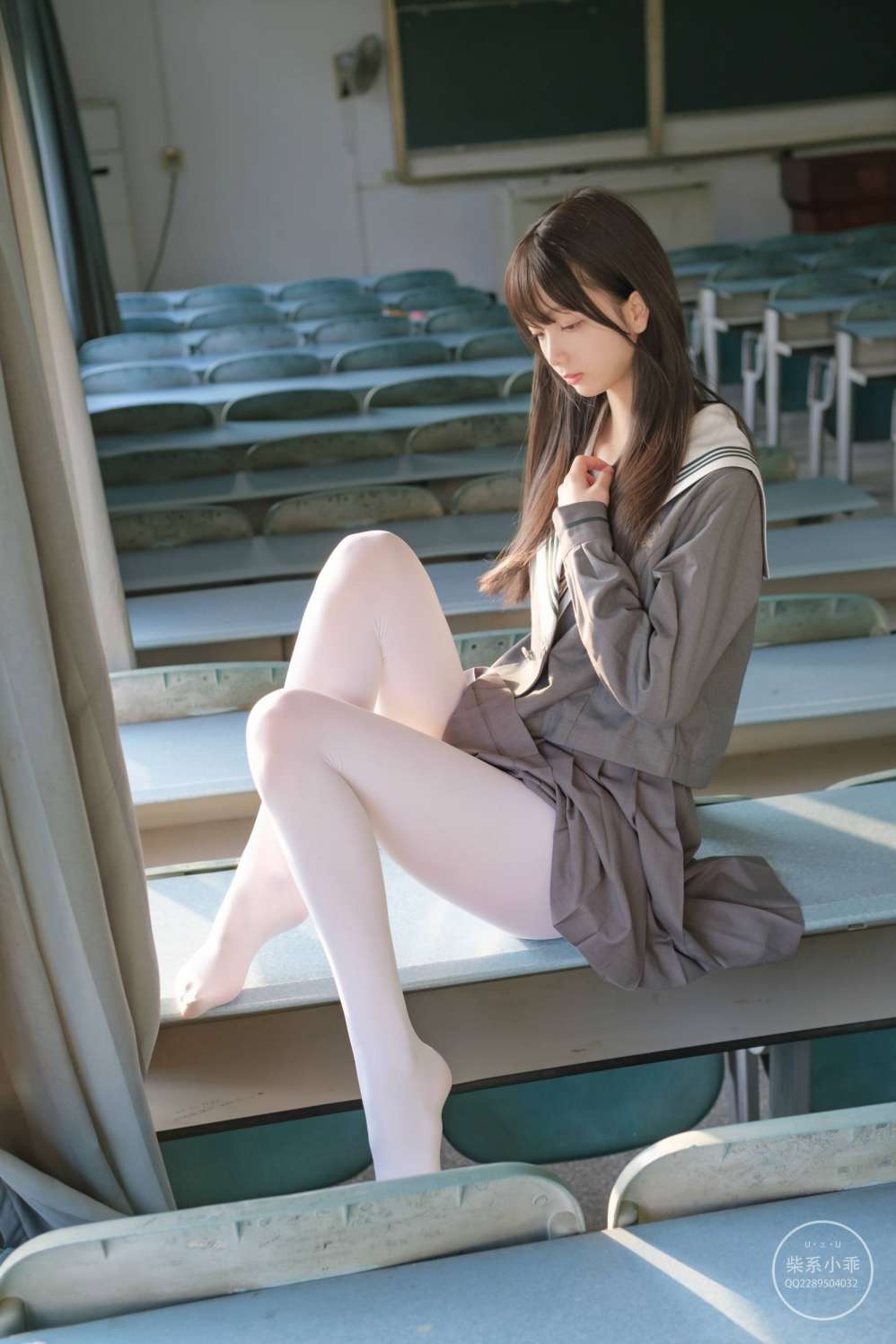 图片[5]-白丝清纯少女真的太可爱了【60P】20001-街头图