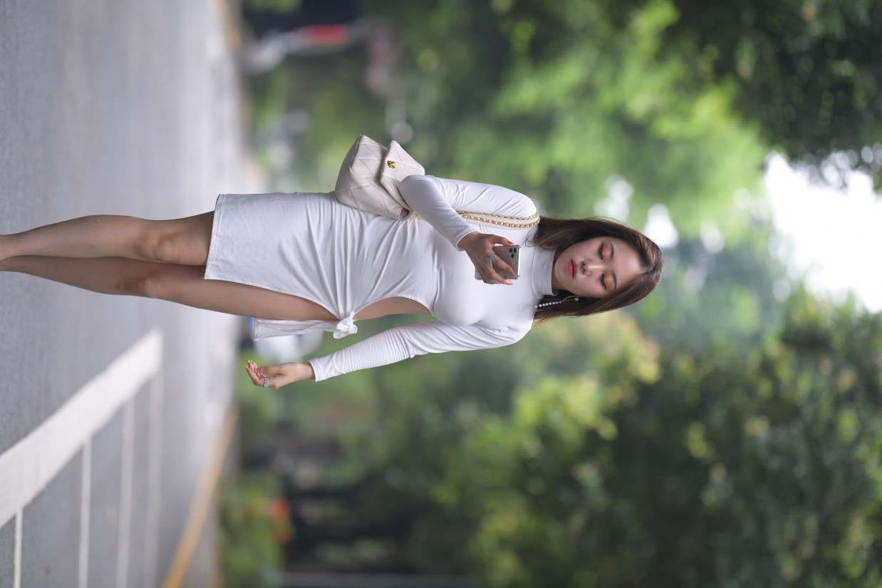 图片[5]-妹妹好漂亮的白色裙子【432P】00066-街头图