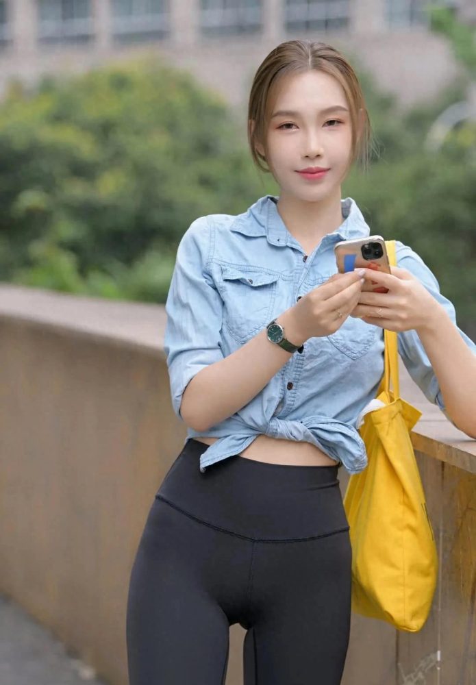 图片[4]-非常漂亮的瑜伽裤女孩J1990 733P1V-27.9GB-街头图
