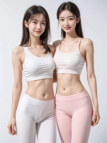 图片[18]-AI瑜伽裤清纯妹子系列图-街头图