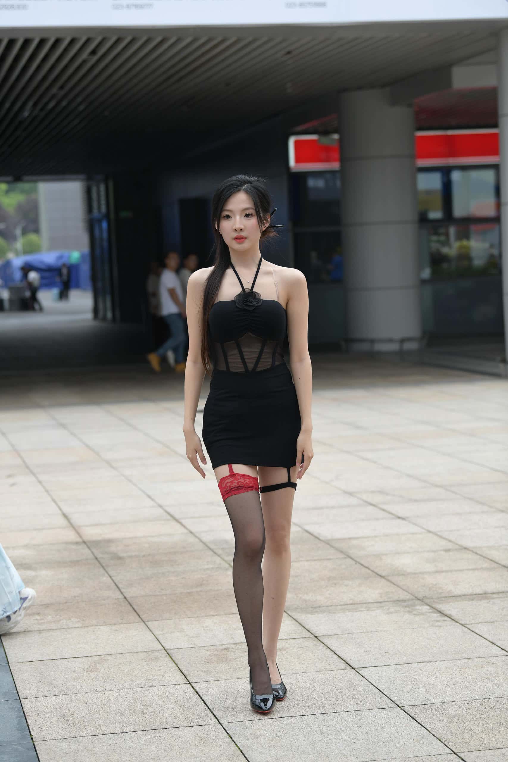 图片[2]-P3052 时尚吊带裙 【164P】-街头图