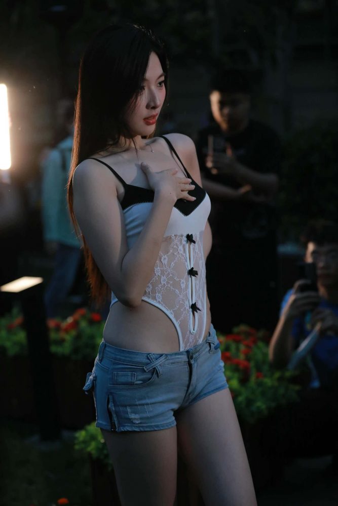 P0305 甜美牛仔短裤【125P】1.12GB-街头图