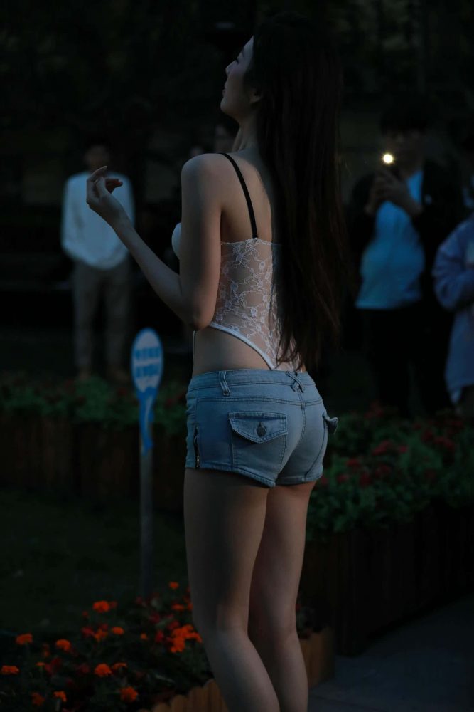 P0305 甜美牛仔短裤【125P】1.12GB-街头图