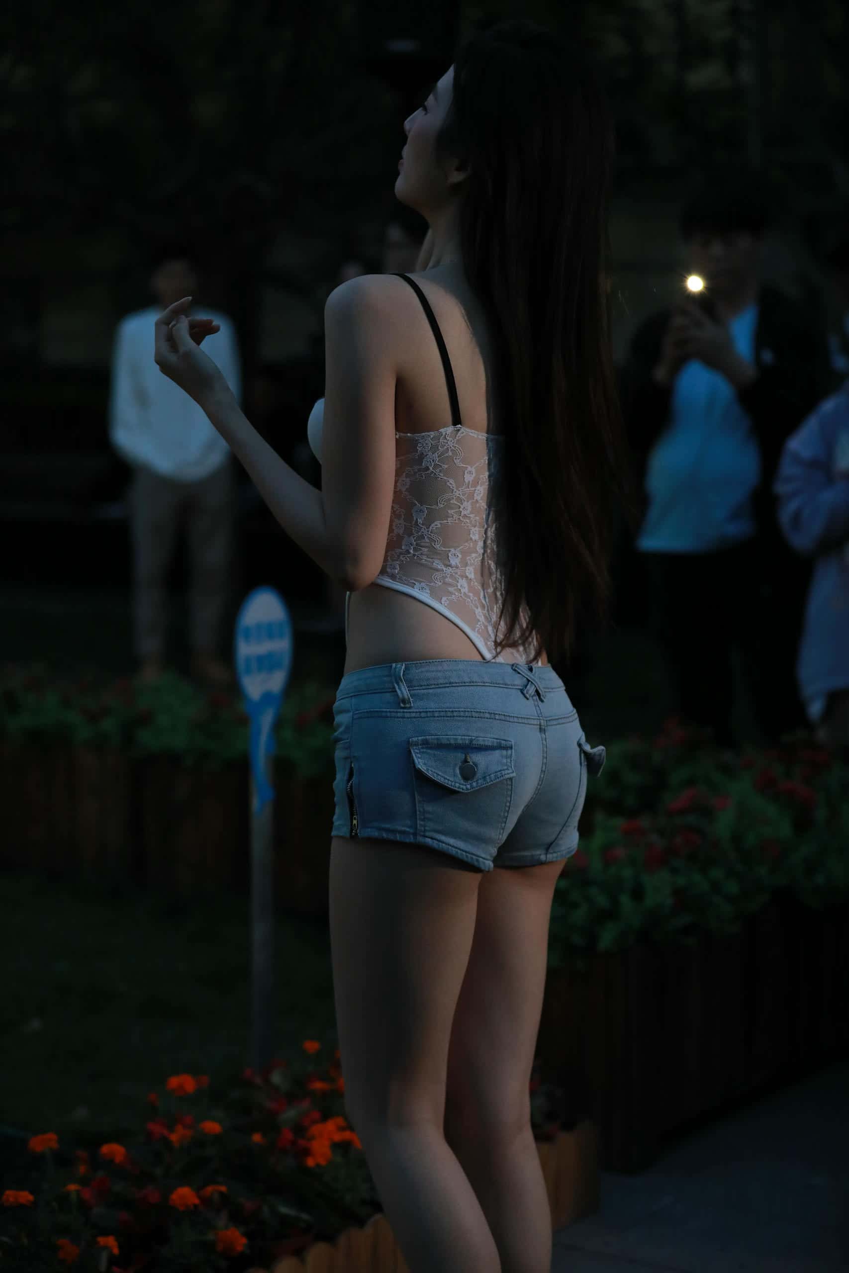 图片[3]-P0305 甜美牛仔短裤【125P】1.12GB-街头图